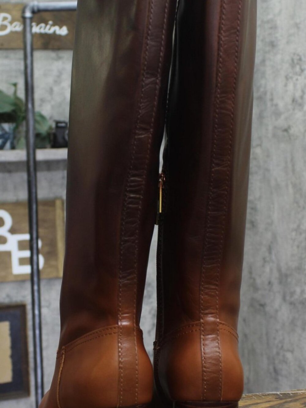 NWT Vince Camuto Ombre Knee High Dress Boot VC-LEILA Chocolate Fade Brown 7M - Picture 9 of 15
